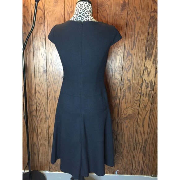 Anne Klein Black Dress Size 2 - Picture 5 of 6